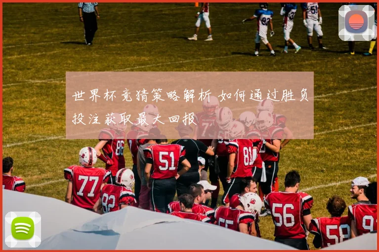 世界杯竞猜策略解析 如何通过胜负投注获取最大回报